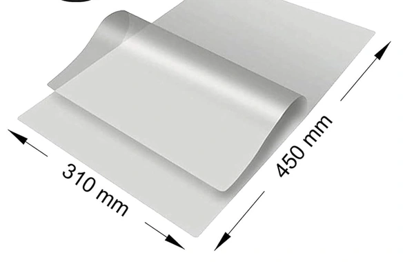 A3 Size Lamination Pouch (125 Micron)(Pack of 100pcs)(310 X 450 MM) / Lamination Sheet/Lamination Film/Lamination Pack/Lamination Roll  | Royal Stationers Best Quality Guarantee