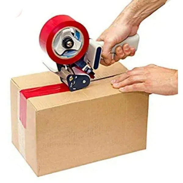 Ikon 3 inch (75 mm) Metal Tape Dispenser, with Stainless Steel Sharpe Blade  | Royal Stationers Best Quality Guarantee