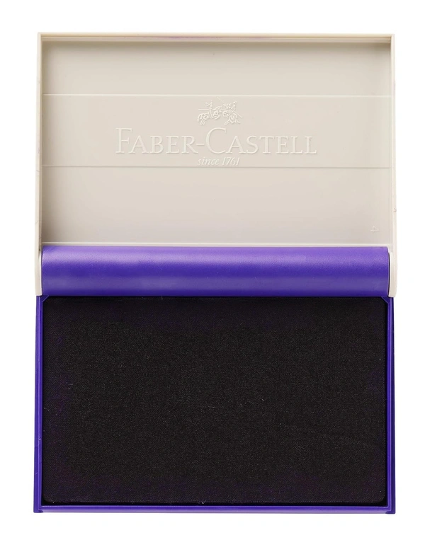 Faber-Castell Stamp Pad - Small (Violet)  | Royal Stationers Best Quality Guarantee