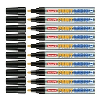 Luxor black Paint Marker With Extra Tip Free Pak Of-10 | Royal Stationers Best Quality Guarantee