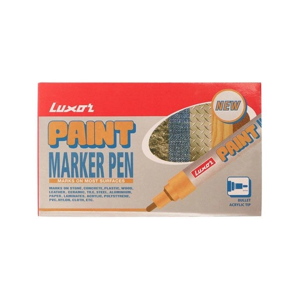 Luxor green Paint Marker With Extra Tip Free Pak Of-10 | Royal Stationers Best Quality Guarantee