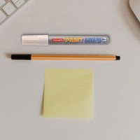 Luxor white  Paint Marker With Extra Tip Free Pak Of-10 | Royal Stationers Best Quality Guarantee