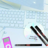 Luxor Cd/Dvd/Ohp Marker-Red - Box Of 10 | Royal Stationers Best Quality Guarantee