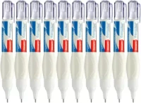 LUXOR Correction Pen  (Set of 10, White) | Royal Stationers Best Quality Guarantee