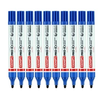 Luxor  Refillable White Board Marker with extra replacement tip free  - Blue - Box Of 10 | Royal Stationers Best Quality Guarantee