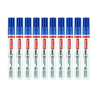 Luxor  Refillable White Board Marker with extra replacement tip free  - Blue - Box Of 10 | Royal Stationers Best Quality Guarantee
