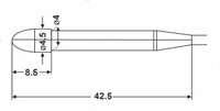 Permanent Marker replacement Tip PCS | Royal Stationers Best Quality Guarantee - 1000