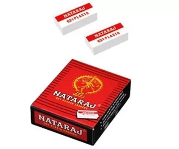 natraj Rubber Eraser for Pencil (pack of 20 | Royal Stationers Best Quality Guarantee