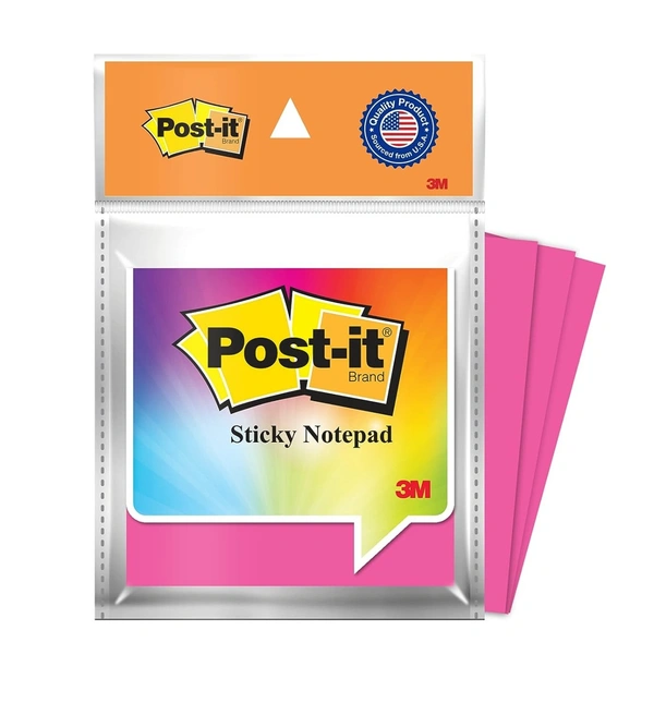 Post-it Sticky Notes Pad 3x3' | Royal Stationers Best Quality Guarantee - Green