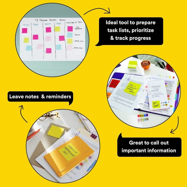 Post-it Sticky Notes Pad 3x3' | Royal Stationers Best Quality Guarantee - Green