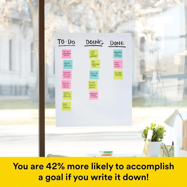 Post-it Sticky Notes Pad 3x3' | Royal Stationers Best Quality Guarantee - Green