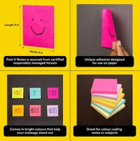 Post-it Sticky Notes Pad 3x3' | Royal Stationers Best Quality Guarantee - Green