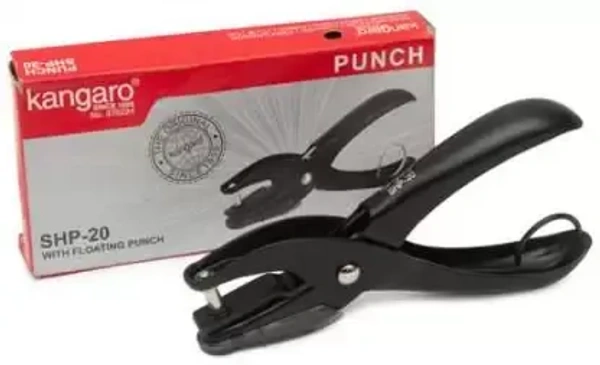Kangaro Single Hole Punch SHP-20 | Royal Stationers Best Quality Guarantee