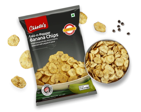 Chheda's Salt-n-Pepper Banana Chips 39g