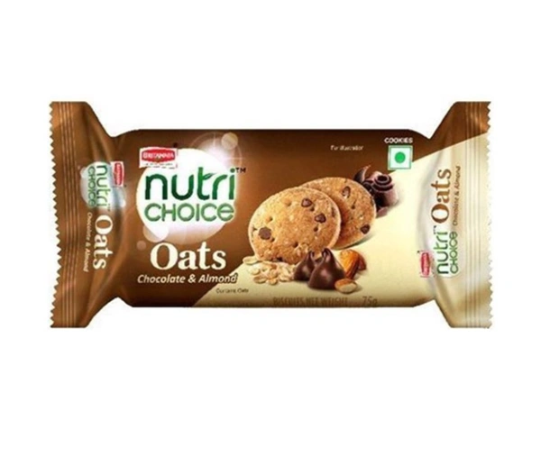Britannia Nutri Choice Oats Chocolate & Almond 75g