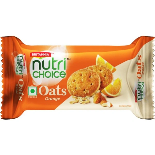 Britannia Nutri Choice Oats Orange 75g