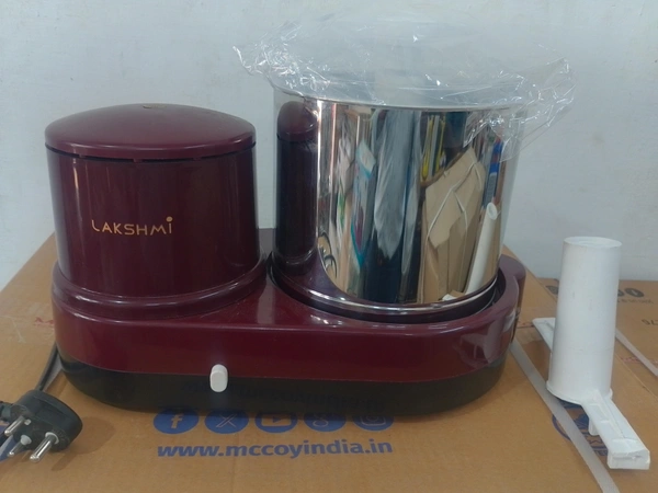 Lakshmi 1 Litres Wetgrinder  - Maroon, 1 Litres