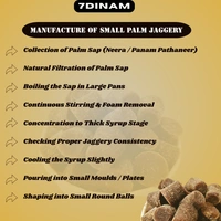 PALM JAGGERY SMALL (14G CUBES)-1KG - NORMAL COVER, 1