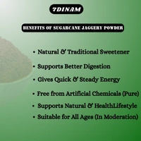 Sugarcane Jaggery Powder - JAR, 1 Kg