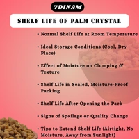 PALM CRYSTALS 1KG - NORMAL COVER, 1