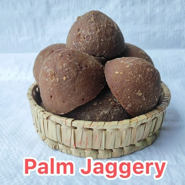 Palm Jaggery Half Round  - 26kgs 7Ply carton box, 26kgs