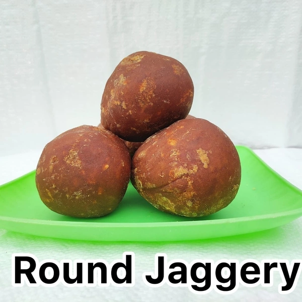 ROUND JAGGERY - BROWN, NORMAL COVER, 1KG