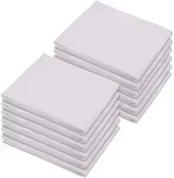 SONY HANDKERCHIEFS  - 22*22, WHITE