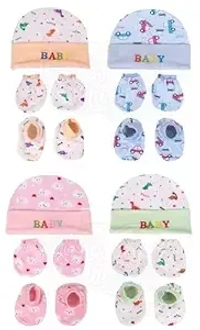 BABY CAP MITTEN SET 