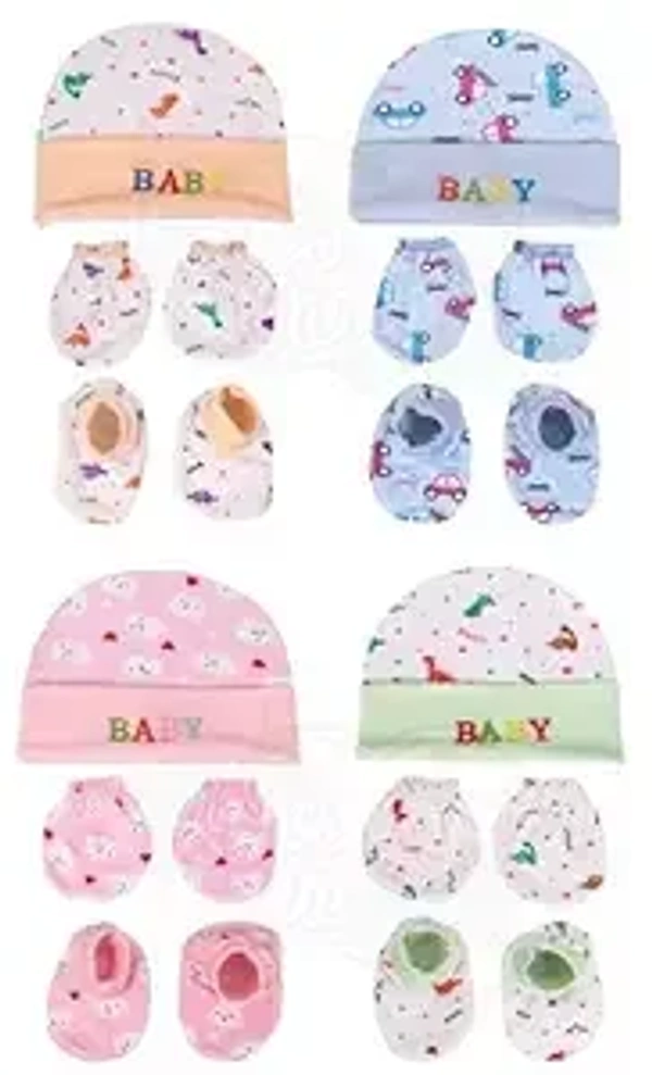 BABY CAP MITTEN SET 