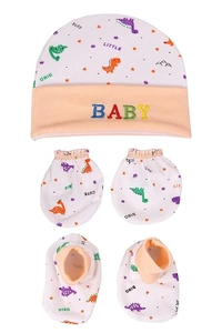 BABY CAP MITTEN SET 
