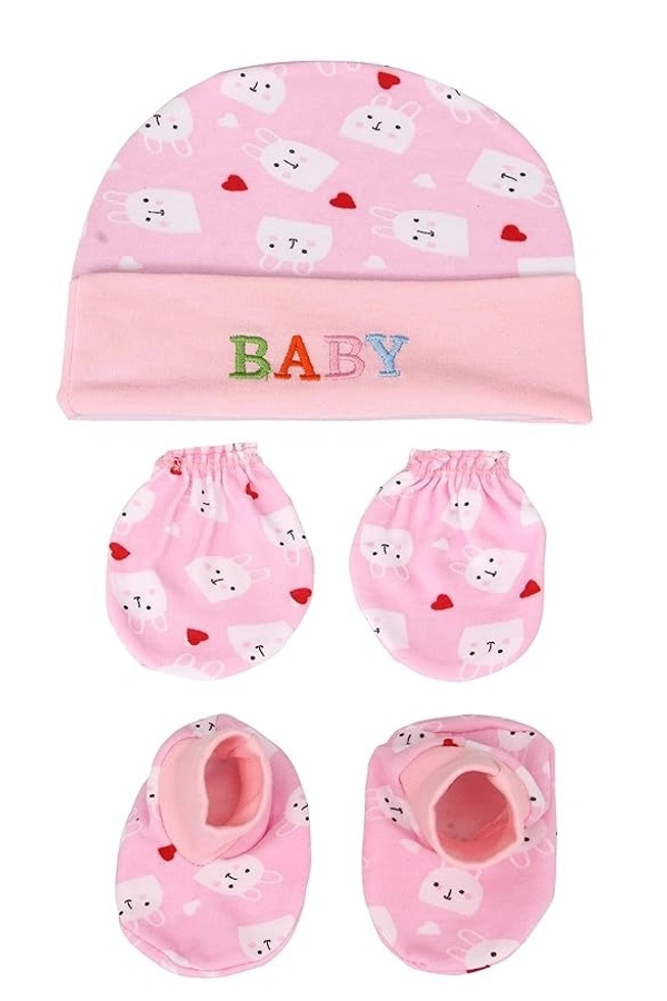 BABY CAP MITTEN SET 