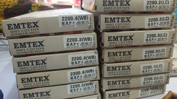 EMTEX HANDKERCHIEF 2000 - LIGHT COLOUR