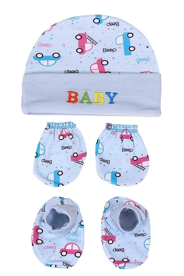BABY CAP MITTEN SET 