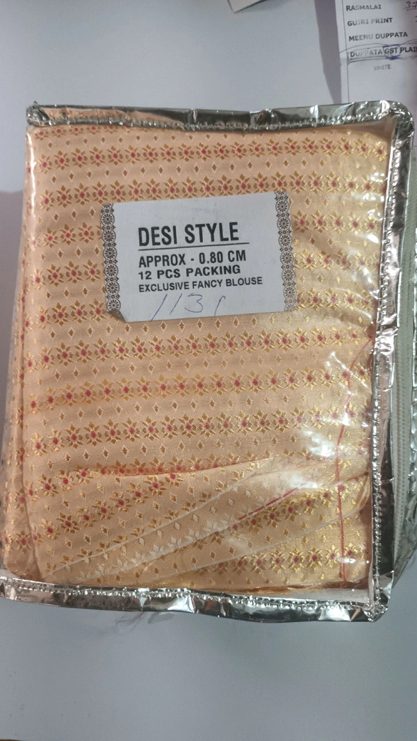 Fancy Blouse Pcs Desi Style 80cm Cut