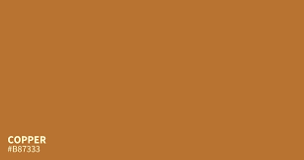 MANJUSHREE (POLYESTER MIX) - Copper