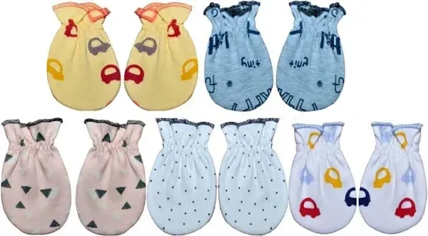 BABY MITTEN SET - CHINA FABRIC