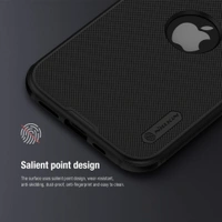 Nillkin Super Frosted Shield Pro Matte cover case for Apple iPhone 15 6.1 (2023) (with LOGO cutout) - Apple IPhone 15 6.1 (2023), Black