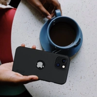 Nillkin Super Frosted Shield Pro Matte cover case for Apple iPhone 15 6.1 (2023) (with LOGO cutout) - Apple IPhone 15 6.1 (2023), Black