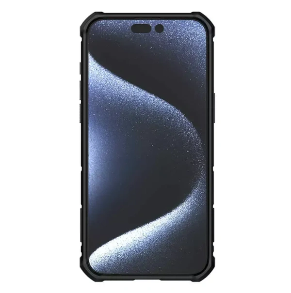 Nillkin CamShield Armor case for Apple iPhone 15 Pro 6.1 (2023) (with LOGO cutout) - Iphone 15pro, Black