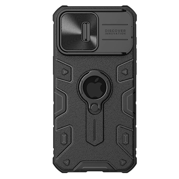 Nillkin CamShield Armor case for Apple iPhone 15 Pro 6.1 (2023) (with LOGO cutout) - Iphone 15pro, Black