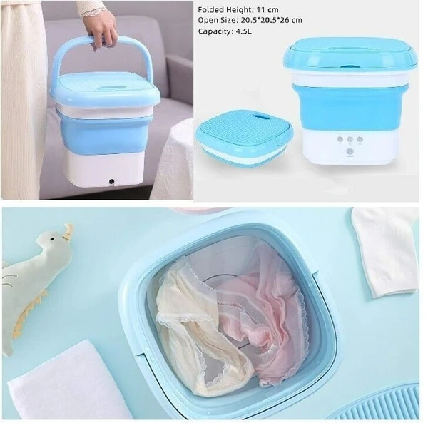 Foldable Washing Machine With Dryer 2Kg