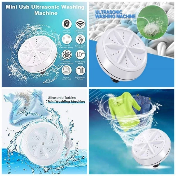 Mini USB Turbine Washing Machine