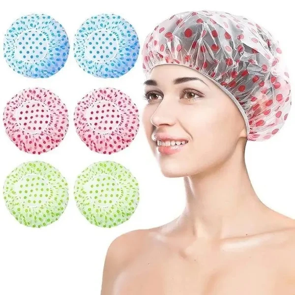 Disposable Ladies Shower Cap (Set of 10)