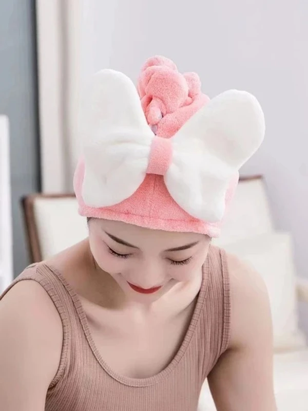 Big Bow Premium Hair Towel (Imported)