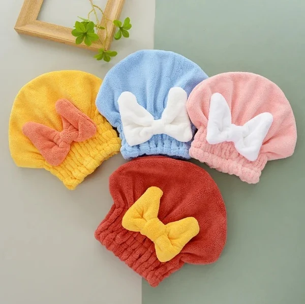 Big Bow Premium Hair Cap (Imported)