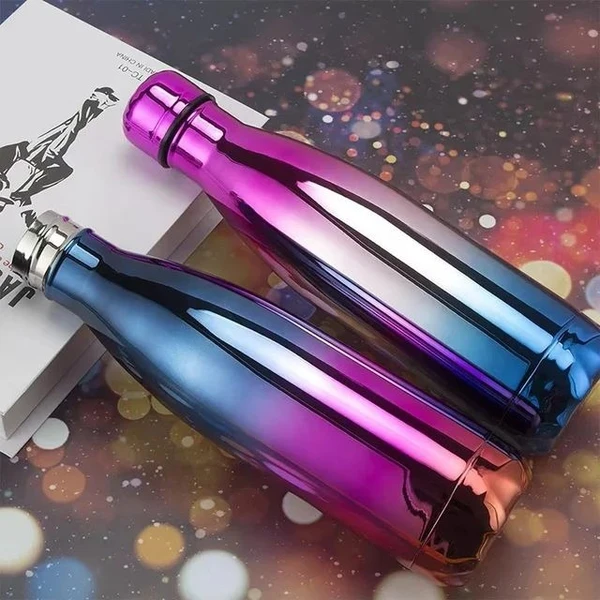 750 UV Color Vacuum Flask Cap Bottle