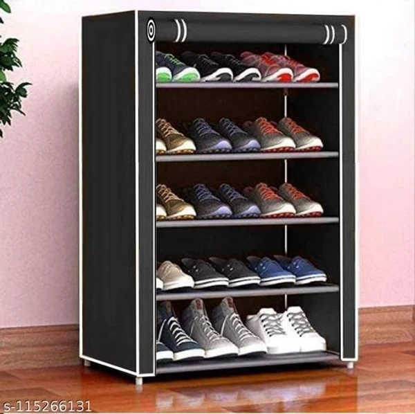 5 Layer Shoe Rack With Cover