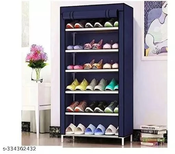 6 Layer Shoe Rack With Cover