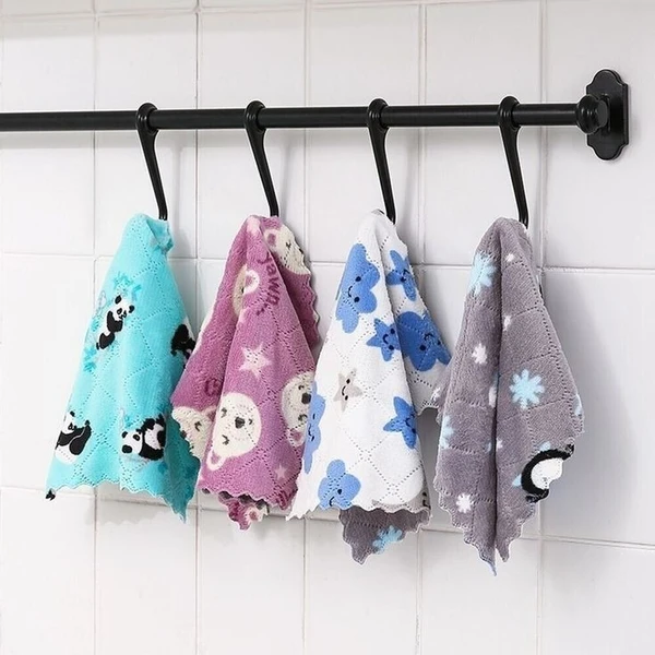 4pcs Printed Kitchen Towel (Imported)