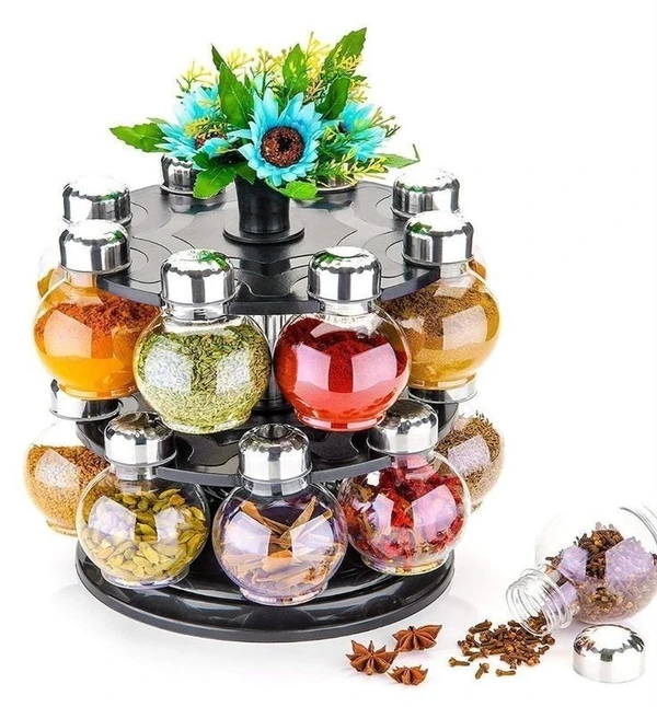 16 in1 Premium Revolving Spice Rack